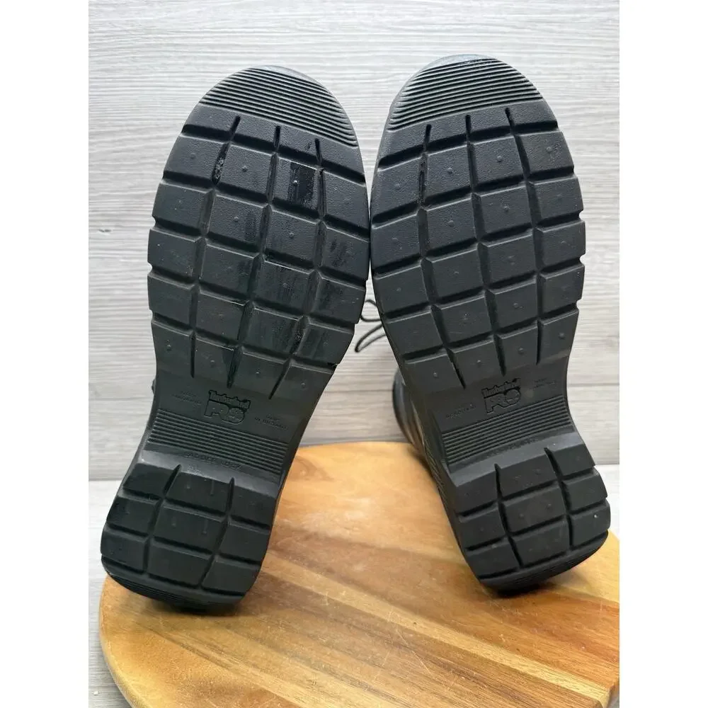 Timberland Pro Composite Toe MENS POLICE DUTY IN Black 1165A Size 10